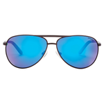 MAHI Fishing Sunglasses - Dark Gun Blue Mirror